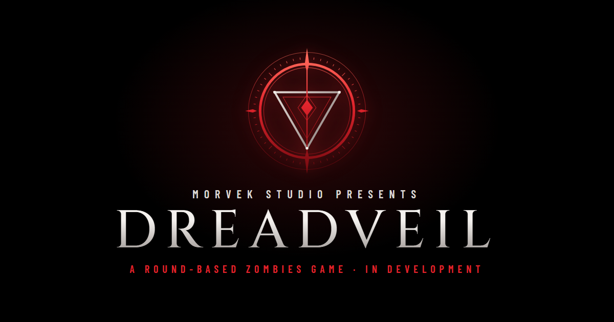 DREADVEIL key art: the Morvek sigil above the DREADVEIL logo